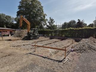 Die Bauarbeiten können beginnen