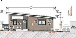 Ansicht ab Badieingang