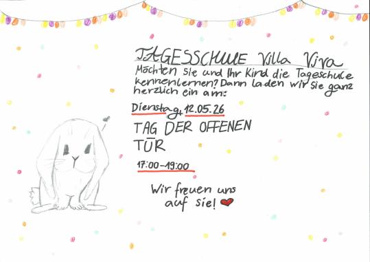 Tagesschule Villa Viva - Tag der offenen Türe