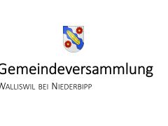 Gemeindeversammlung vom 25.11.2025